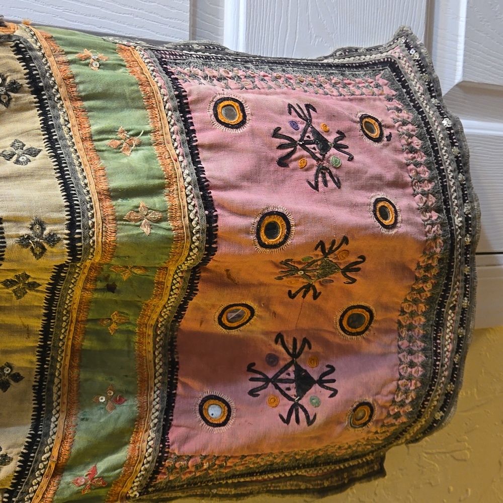 Vintage OOAK Indian Kurtl Gown Anarkali - Picture 5 of 11